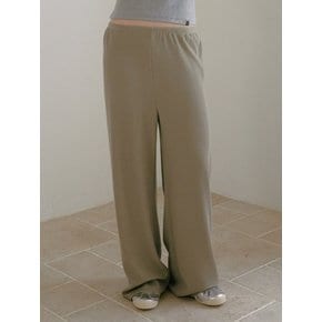 D. BASIC SOAP KNIT WIDE PANTS - 5 COLOR