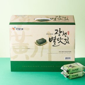 [명절 후 순차배송][작심밀도]산지직송 광천 별맛 파래김(식탁용김 24봉)