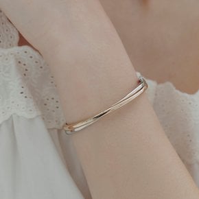 [Premium Plating] 수브니 AB(C) 트위스트 뱅글 HL6B65610CB
