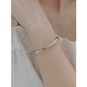 [Premium Plating] 수브니 AB(C) 트위스트 뱅글 HL6B65610CB