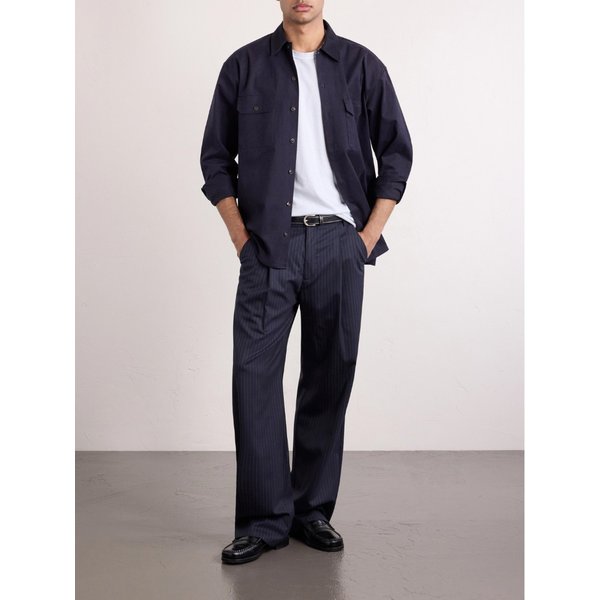 코튼 저지 컴드 티셔츠 46376663163042243