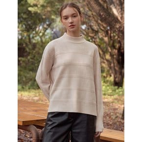 Horizon Half-neck Cashmere Blended Knitwear (4colors) VKNIT_039