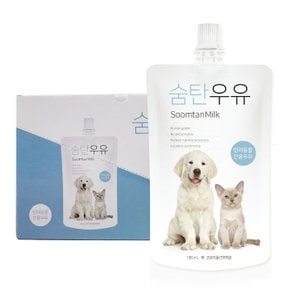 숨탄우유 펫밀크 180ml 고양이강아지우유