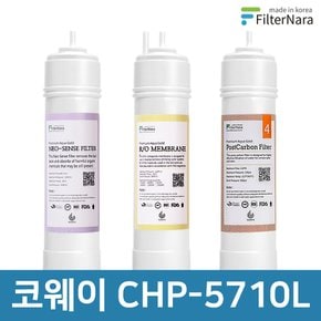 코웨이 CHP-5710L 고품질 정수기 필터 호환 1년 세트