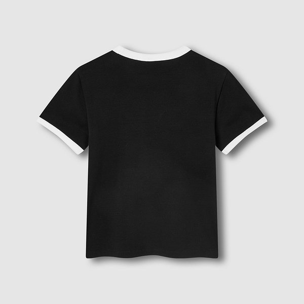 여 링거 반팔 티셔츠 J116201078099