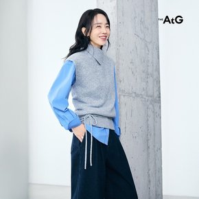 26FW 투턱 기모 와이드데님