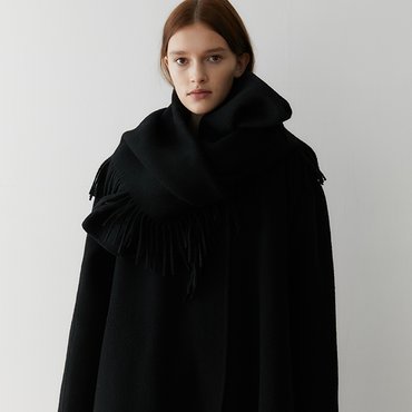 포셉 숄 프린지 코트( Shawl Fringe Coat )