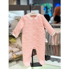 (압소바 24FW 쌍둥이출산백일돌선물)루리 우주복  핑크,베이지 2종세트 (3AZ710611)