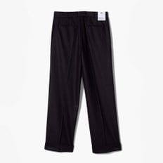 [PT}피티 와이드 네이비 팬츠/QUINDICI 1PLEAT WIDE PANTS NAVY/PTD2M30002A72