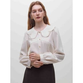 WD_Baby collar pleated shirt