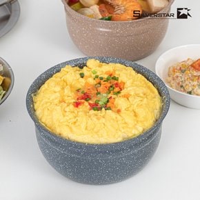 [무료배송]계란찜 멀티 뚝배기 3P세트(브라운/블루)