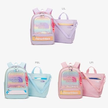 노스페이스키즈 NM2DQ03 걸스 와이드 블링 업 스쿨 팩 GIRLS WIDE BLING UP SCH PACK