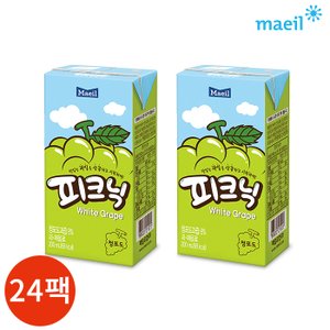  매일 피크닉 청포도 200ml x 24팩