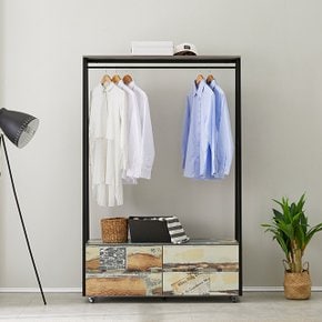 G5162 2단 서랍행거 1200 4colors