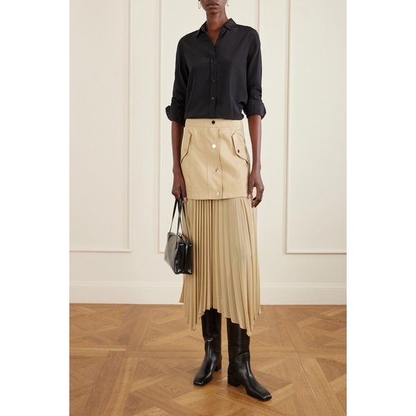 베로니카비어드 패트리카 어시메트릭 레이어드 플리츠 스커트 46376663162975519