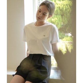Silket cotton half sleeve t-shirt[2color]