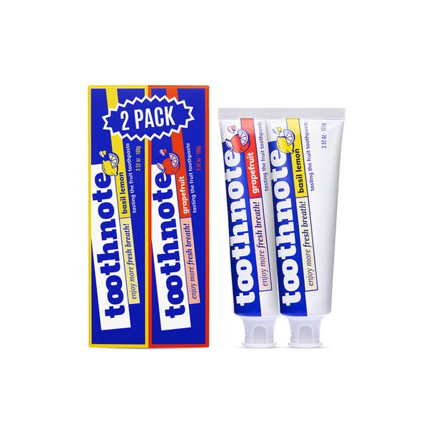 입안 촉촉 수분치약 2종(바질레몬향/자몽향)