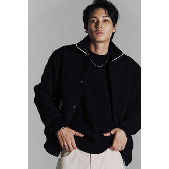 IRO [여주점] [이로] 남성 OWEN 울 포켓 라운드넥 니트 IQWBW24724BKX