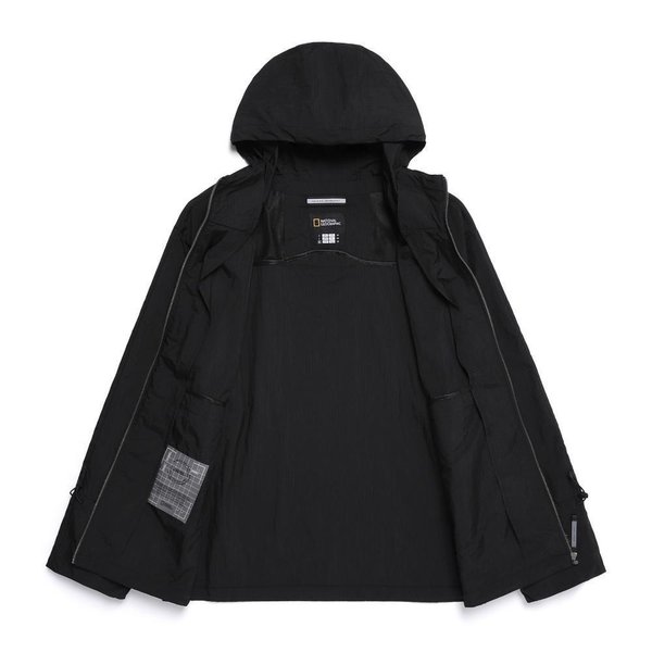 [여주점] N252UJP130 NRN 셔링 우븐 셋업 바람막이 CARBON BLACK