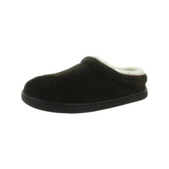 이스퀘어 4846210 Tempur-Pedic Emmalee Womens Leather Cushioned Footbed Loafer Slippers