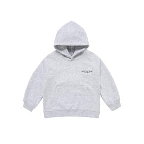 KIDS BASIC LOGO HOODIE MELANGE 키즈후드 베이직로고 멜란지