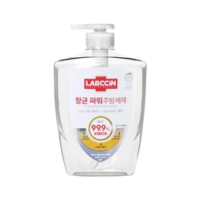 랩신 3in1 항균파워 주방세제 유자향 용기 750ml*3개묶음