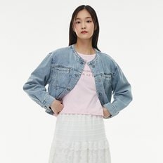 [made by LAP] 노카라 아웃 포켓 절개라인 자켓 AQ1DZ261