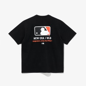 남녀공용 MLB 샌프란시스코 자이언츠 베이직 로고 티셔츠 블랙 14405335