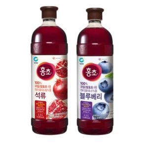 청정원 홍초 석류1.5l + 블루베리 1.5l