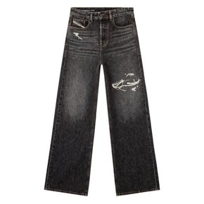 26SS 디젤 데님 팬츠 A06370 007DN 02 BLACK DARK GREY DOM