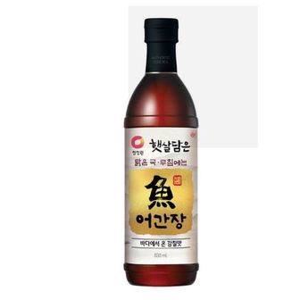 청정원 햇살담은 어간장 830ml