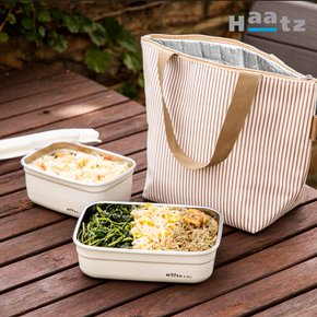데코 스텐 밀폐용기세트 (0.65L 4개) 국내생산 CKA-5202Y