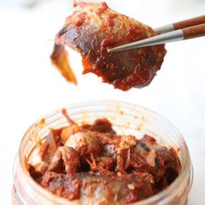 국산 양념 밴댕이젓갈 200g 500g 등 젓갈 반찬