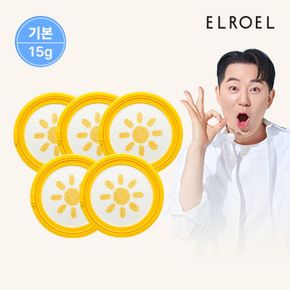 엘로엘 파데프리 선쿠션 리필15gx5개 (SPF50+ PA++++)_ELROEL[34411744]