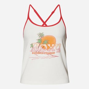 타월소재 슬리브리스 탑 ROCEAN WAVE TERRY TANK (RG21RE511)