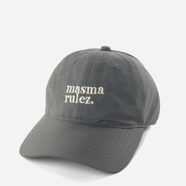 마스마룰즈 MSMRZ Logo Ball cap - Charcoal