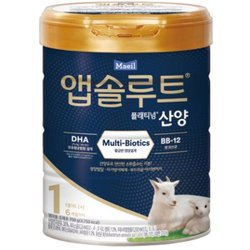 앱솔루트 프리미엄 산양 1단계 750g_1캔 당일발송 (우리 귀여운 아기 최고의 분유)