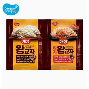 개성 왕교자만두 494g 2봉/김치왕교자만두[35100221]