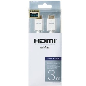 엘레콤 HDMI 케이블 3m 4K x 2K 호환 화이트 CAC-APHD14E30WH