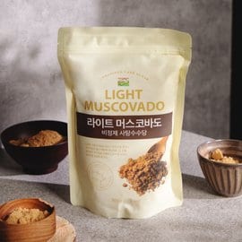  라이트머스코바도 비정제 사탕수수당800g