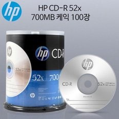 HP Media CD-R 52x 700MB (100p 케익 케이스)_WBCEA83