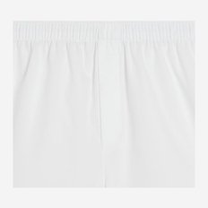 [해외배송] 아미 화이트 엘라스틱 웨이스트밴드 쇼츠 HUN008CO0095 100