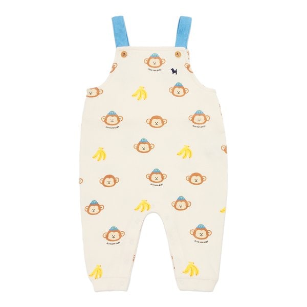 [여주점] [오프라벨 여주점] 블루독베이비 (IV) 몽키멜빵우주복 (45170-675-01)