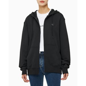 Calvin Klein Jeans 남성 릴렉스핏 CK 뱃지 로고 집업 후드 티셔츠(J325050)