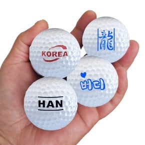 빅사이즈 사각 골프공스탬프 도장 골프선물