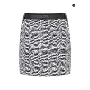 여성 전판 패턴스커트 블랙 N15WLSK371_P395988823
