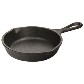 미국 롯지 무쇠팬 Lodge Heat Treated Miniature Skillet Cast Iron 5 블랙 1357023