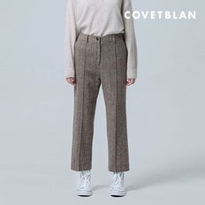 [COVETBLAN] 여성 울 체크 팬츠(V208MPT201W)