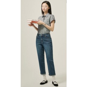 [Essential] 배기핏 데님 팬츠 - 블루 BF5321E02P