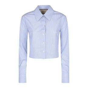 Shirt 771943ZAPKA4305 AZURE/WHITE/MC